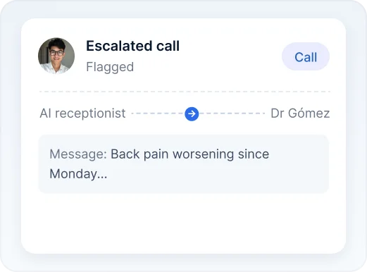 Human escalations